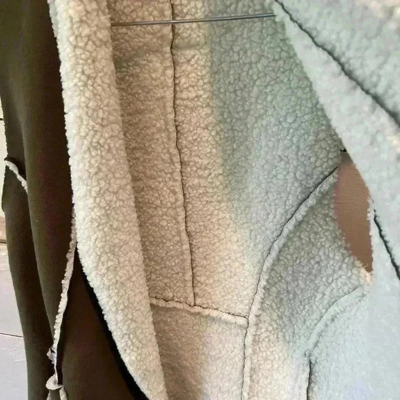 Indigo Soul vest, fleece lined, EUC, size medium, green winter vest - Picture 3 of 6